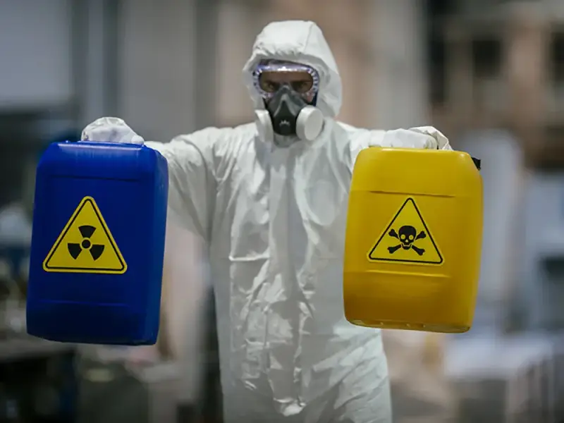 Biohazard Cleanup professionals at work in Tulsa